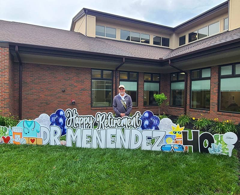 Retirement4 Dr. Carlos Menendez Retirement | Family Health Services of Darke County, Ohio